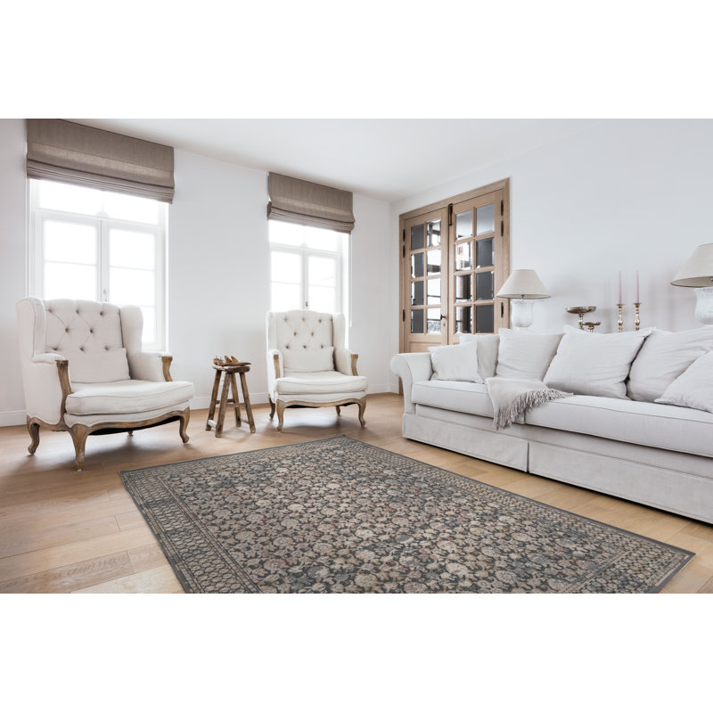 Christelle Oriental Viscose Area Rug, Rectangle 160 x 230cm