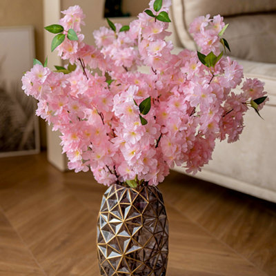 Décoration de bouquet de fleurs, décoration de fausses fleurs