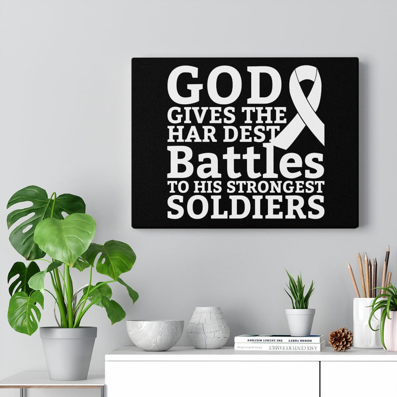 Strongest Soldiers 1 Piece Wrapped Canvas Wall Art, 61cm H x 76cm W