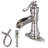 Single-Hole Single-handle Bathroom Faucet with Drain Assembly-94440110