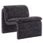 Fauteuil d'appoint rembourré sans accoudoirs Lume Boucle-106273817