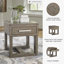 Table de bout Keithen