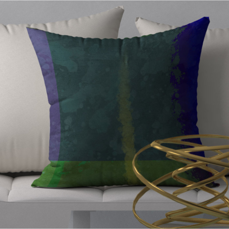 Fab Abstract Reversible Throw Pillow, 20" H x 20" W
