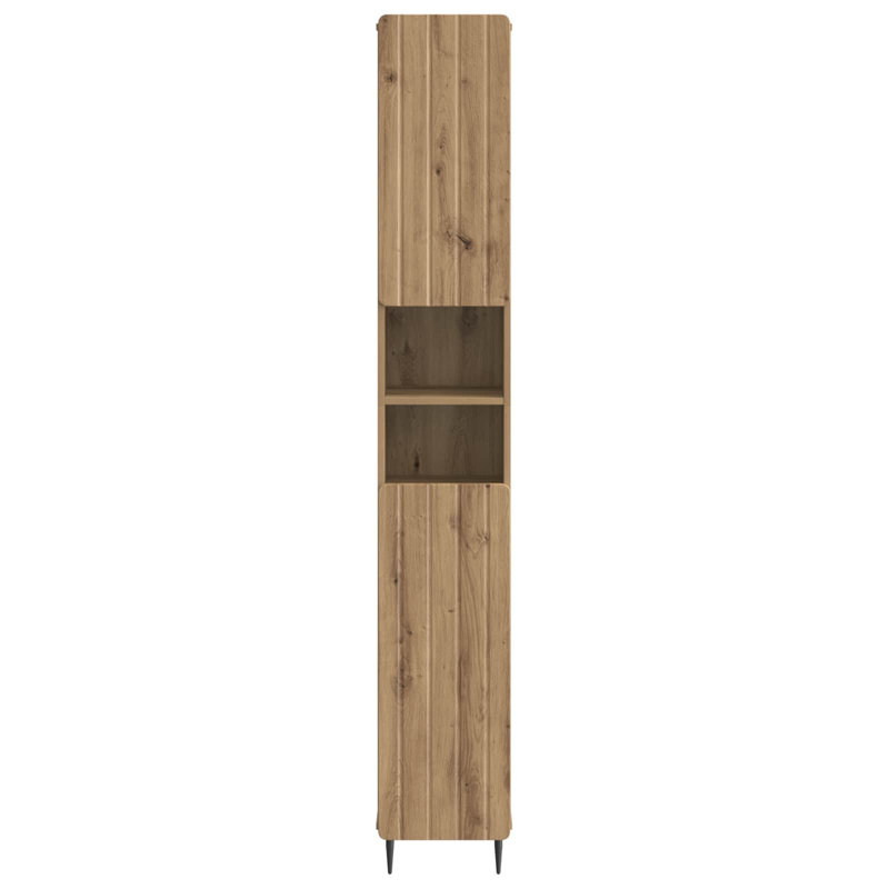 Linen Cabinet, Artisan Oak