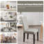 Fabric Upholstered Dining Chairs With Nailhead-319494887