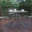 Table carrée en verre trempé Amlie-87057902-87058782