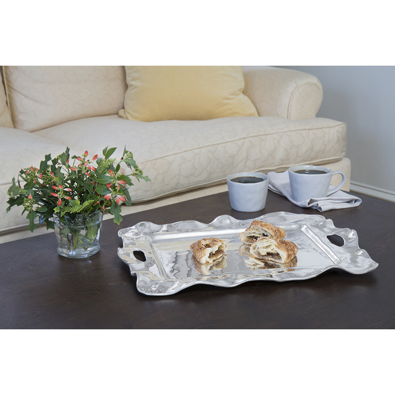 Vento Aluminum Decorative Tray