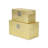Genni 2 Piece Faux Leather Decorative Box Set-709580188