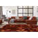 Marisela Handmade Rug Garnet And Orange