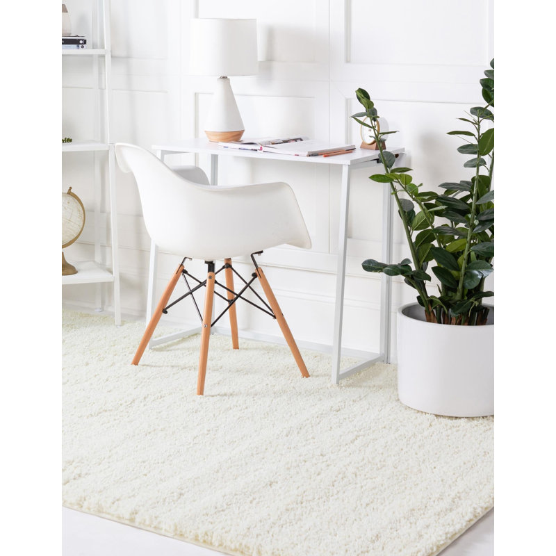 Tapis décoratif, Rectangulaire 8 pi x 10 pi, Ivoire ivoire