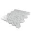 10.9" x 12.5" Marble Mosaic Tile
