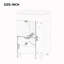 Ensemble de meuble-lavabo simple 20 po avec dessus Jaselin