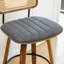Ensemble de 2 tabourets de bar rotatifs Valerie-2051404537