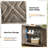 Phelan 60'' Wide Distressed Sideboard with Adjustable Shelves-1899380218