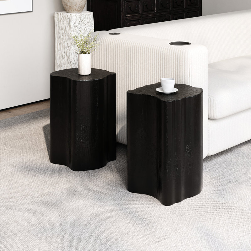 Table de bout Black 21, Noir