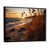 Black Floater Framed