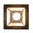 1 - Light Craftsman Brown Square/Rectangle Pendant