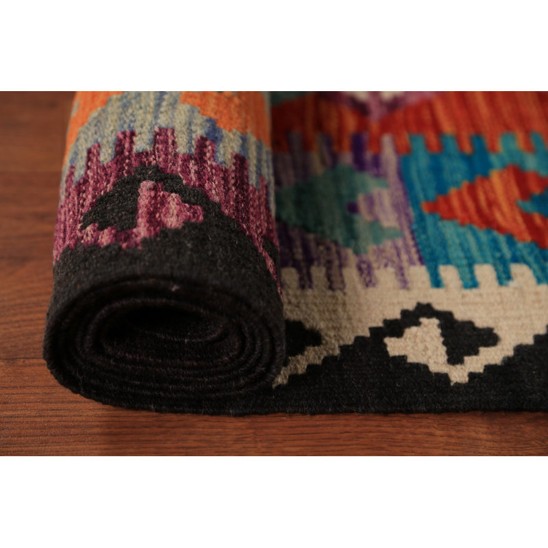 Tapis oriental Kilim en laine All-Over