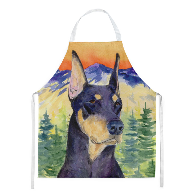 No Pattern Bib Apron