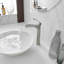 Robinet de lavabo vasque de salle de bain à poignée simple avec drain-70475571
