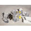 Forma Hammered Glass Drinking Glass