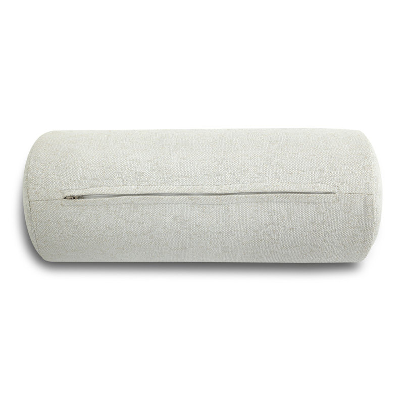 Townes Outdoor Bolster Pillow-Alessi Linen-20"x8", Alessi Linen