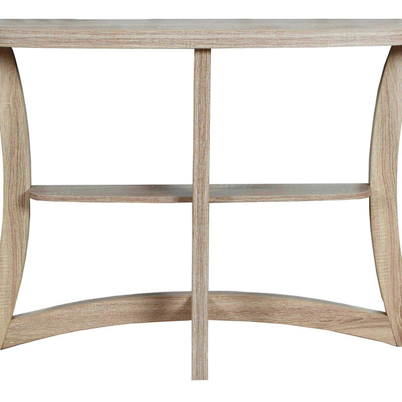 Table d'appoint, console, vestibule, étroit, canapé, salon, chambre à coucher, stratifié brun, contemporain, moderne