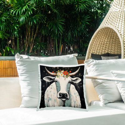 Abstract Outdoor Throw Pillow