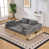 Tissu gris foncé
