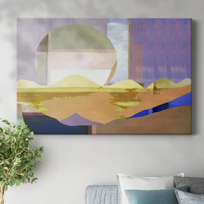 Pink Paint-Gallery Wrapped Canvas