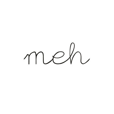 Meh - Wrapped Canvas Print