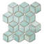 Hudson Rhombus 10-1 / 4 po X 11 3/4 po Carreau de mosaïque en porcelaine