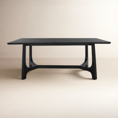 Burk 76" Trestle Dining Table