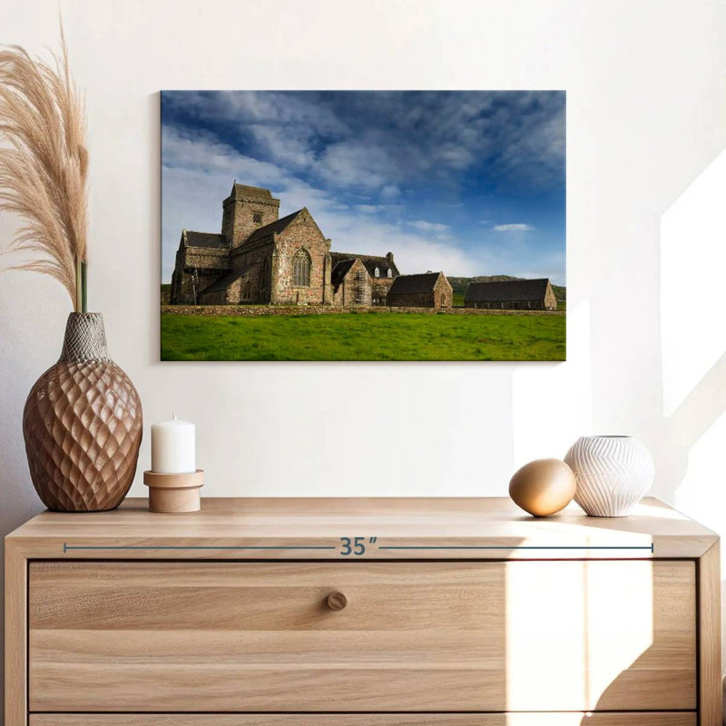 Abbaye et monastère Adella Iona, H 16 po x l 24 po