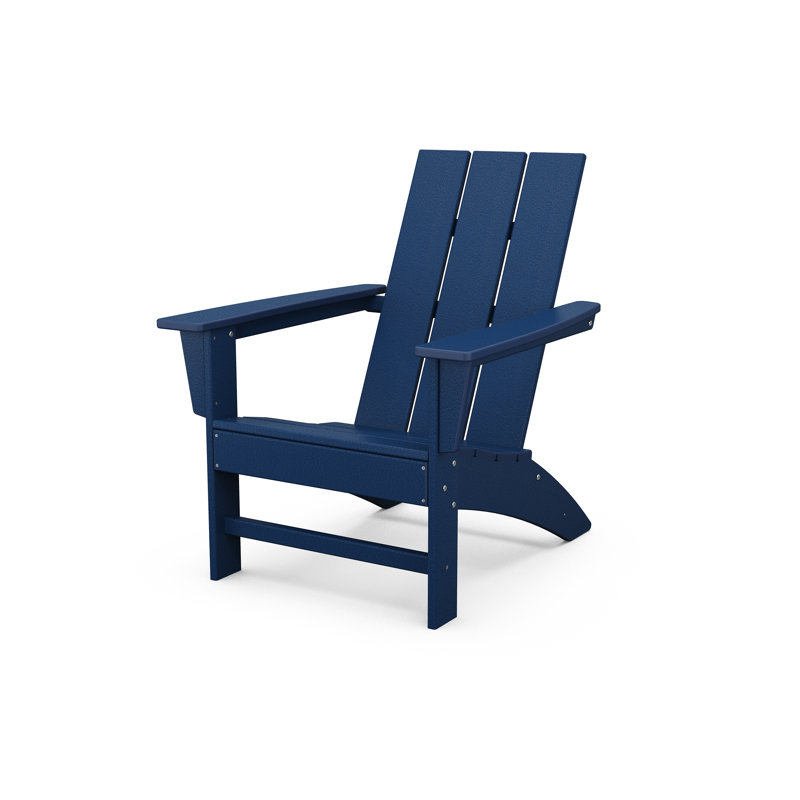 Chaise Adirondack POLYWOOD x Sol 72 Jamarion, Marine