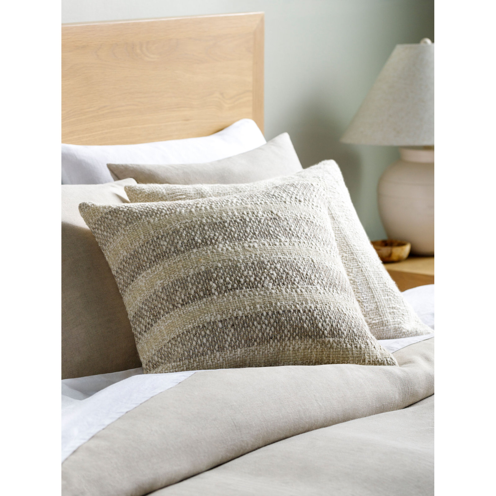 Nicki Accent Throw Pillow Cover, 22"H x 22"W