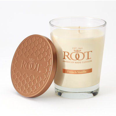 French Vanilla Scented Jar Candle