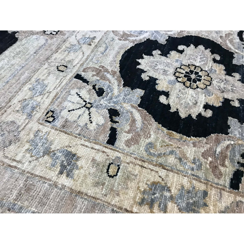 Wool Floral Area Rug