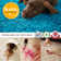 Solid Colour Shag Area Rug