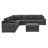 Akshada Upholstered U-Shaped Sectional Reversible-504883197