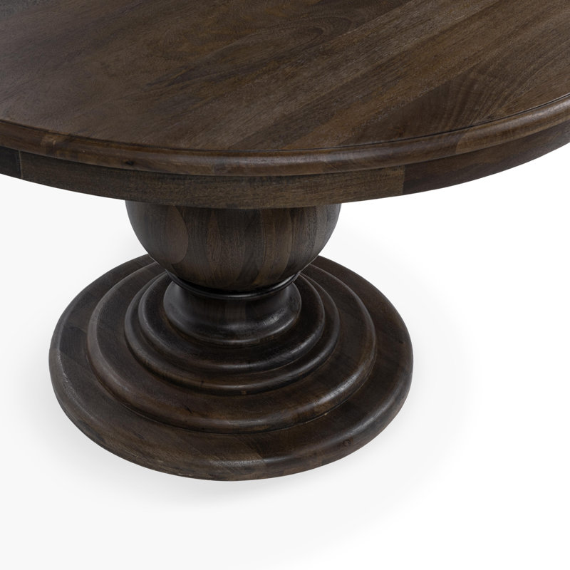 Brookside Round Solid Wood Dining Table