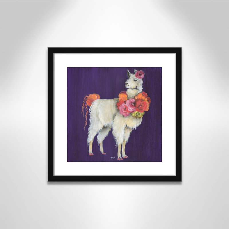 Art sur toile little, H 17 po x l 17 po x P 1,18 po, Cadre noir