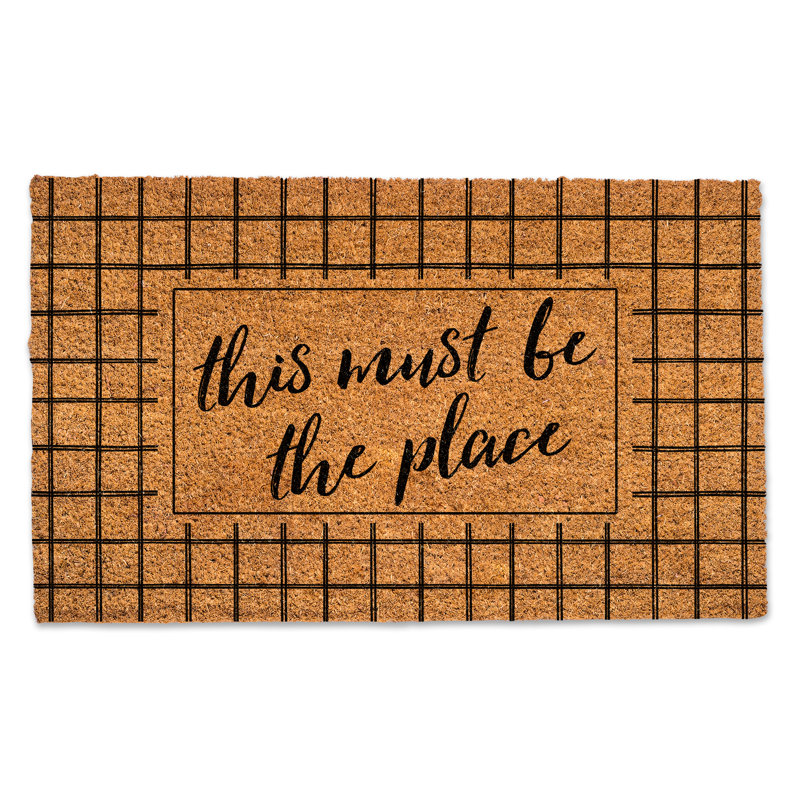 Non-Slip Outdoor Doormat