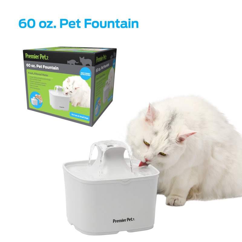 Premier Pet Pet Fountain 60 oz.