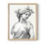 WOMEN Series III - reproduction encadrée de qualité supérieure - prête à être accrochée - aucun clou requis-762393239-762393232
