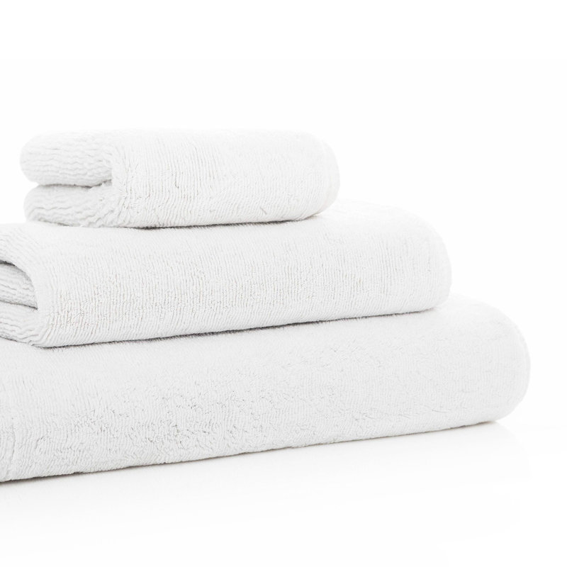 Linen Duo Hand Towel Set, White