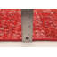 Tapis rouge foncé à transition de couleur 2 pi 10 po x 5 pi 11 po