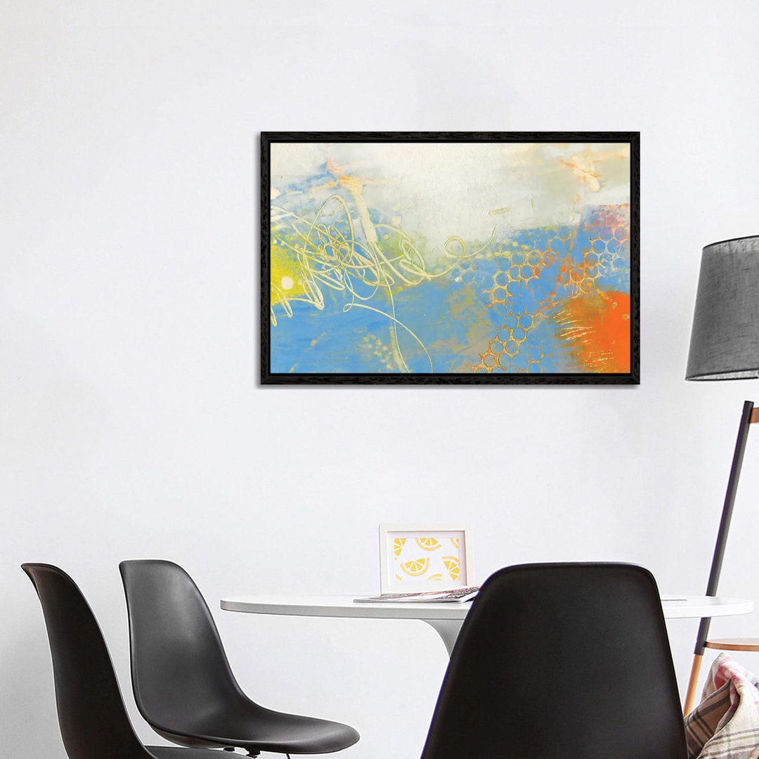 Blue Lux II von Sue Jachimiec - Galerie-verpackte Leinwand Giclée auf Leinwand