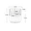 Fauteuil d'appoint pivotant à 360 degrés Cuddle Barrel-1622269289