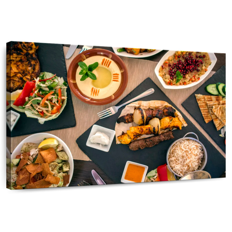 Yarlin Lebanese Cuisine, 32" H x 48" W